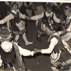 50. Rok szkolny 1964/1965.  Choinka noworoczna.