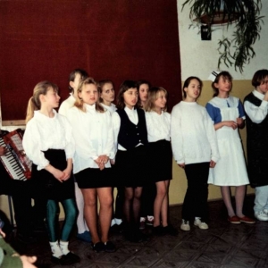 183.Akademia z okazji Międzynarodowego Dnia Kobiet. Rok szkolny 1994/95.